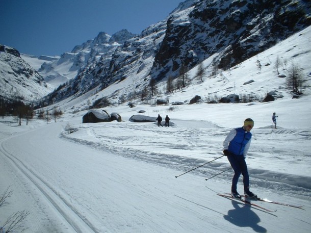 Sci di fondo su pista